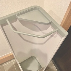傘立て 玄関スリムラック コーナー 壁面 スチール コーナータイプの画像