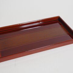 名刺盆 小 飛騨の漆器の画像