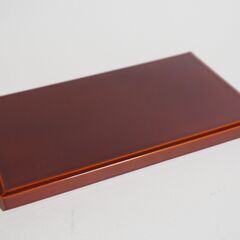 名刺盆 小 飛騨の漆器の画像