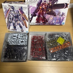 MG フルアーマーガンダムとサイコザクの画像