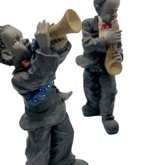 ブラックジャズバンド　フィギュア8体の画像