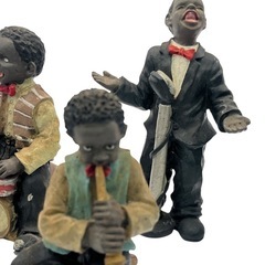 ブラックジャズバンド　フィギュア8体の画像