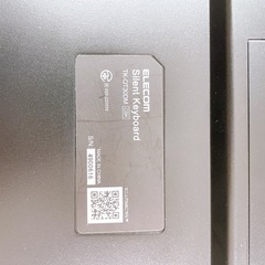 ELECOM ワイヤレスキーボード＋マウスセット 静音の画像
