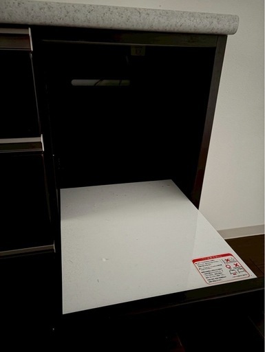 【値下げ・引渡し方法交渉可】ニトリ  キッチンカウンター（ブラウン）