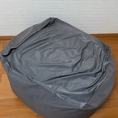 無印良品　ビーズクッションの画像