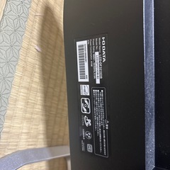 画面ぶつけて部分的壊れてます　アイオーデータモニターの画像