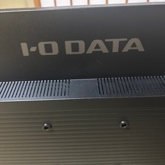 画面ぶつけて部分的壊れてます　アイオーデータモニターの画像