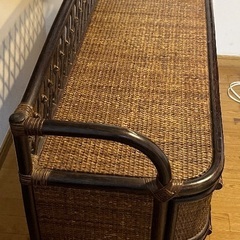 藤のたんす　収納たっぷりの画像