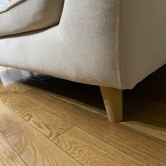 ニトリ　2人用ソファの画像