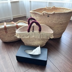 カゴバッグ3点！の画像
