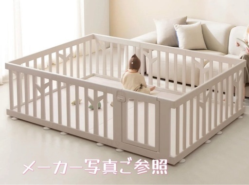 ベビーサークル バーチ ドア付き10枚セット | iFam（アイファム） × 1