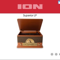 ION AUDIO ( アイオンオーディオ ) Superior LP Bluetooth再生対応オールインワン・プレーヤー の画像