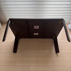 T-2451BR(ブラウン) bois Table90の画像