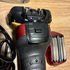Panasonic ラムダッシュ 5枚刃 シェーバー 赤【動作良好・刃交換推奨】の画像