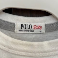 POLO Baby サスペンダーデザイン Tシャツ 90の画像