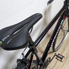 メンテ済! ロードバイク 小さめ アルミフレーム 2×8S PayPay払いOK!の画像