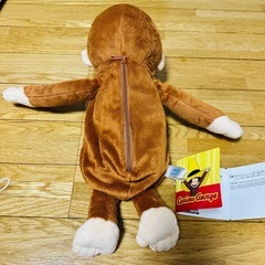 おさるのジョージぬいぐるみ、ポーチ
の画像