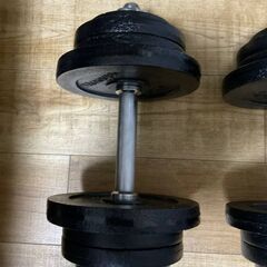 【急募！12/30まで】可変式ダンベル セット (合計約40kg) 鉄アレイの画像