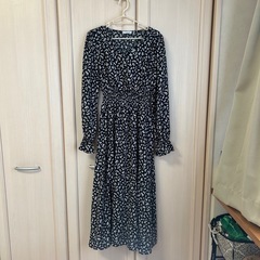 ワンピとキラキラバッグの画像