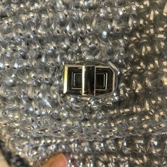 ワンピとキラキラバッグの画像