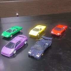 ミニカー5台セットの画像