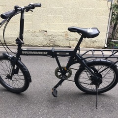 折りたたみ自転車の画像