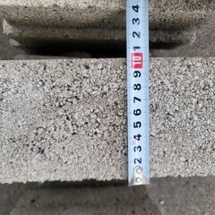 セメントレンガ　コンクリートレンガ　ガーデンブロックの画像