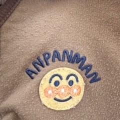 アンパンマン ベビー カーディガン ブラウン 90cmの画像