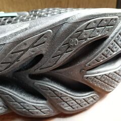 新品 25cm メンズ 靴 スニーカー ブラック 厚底 男女兼用 シューズ 識別番号:【N625-S】の画像