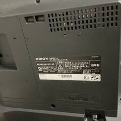 【12/30まで急募】ORION 32型液晶テレビ (2015年製) リモコン付・動作良好の画像