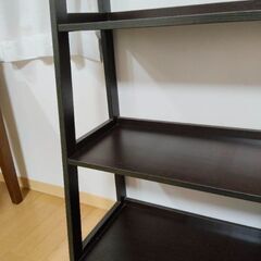 ニトリ　棚　ラダーシェルフ5段の画像