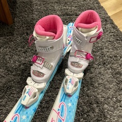 ジュニア　スキー＆ブーツ セットの画像