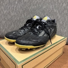 adidas 27.5cm 野球スパイクシューズ 1試合のみ使用の画像
