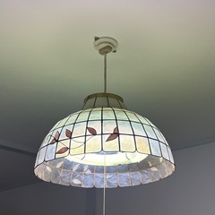 昭和レトロな照明（蛍光灯）の画像