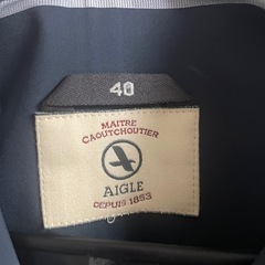 🉐 AIGLE トレンチコート　40 XLの画像