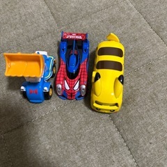 Disney ポケモン　スパイダーマン　トミカの画像