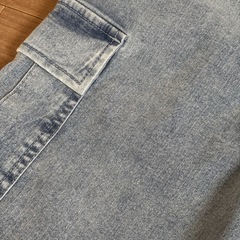 新品　グローバルワーク　120デニムパンツの画像