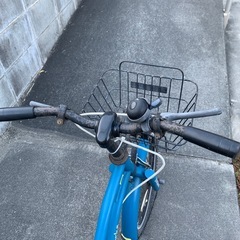 18インチ 子供用自転車 補助輪 スタンド付き   の画像