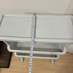 プラスチック棚の画像