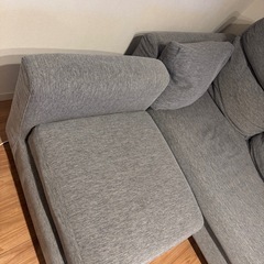 オットマン付きソファの画像