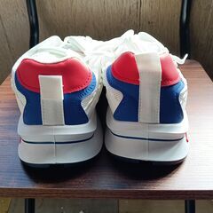 新品 26cm メンズ 靴 スニーカー ホワイト 厚底 シューズ 普段着 識別番号:【N627-S】の画像