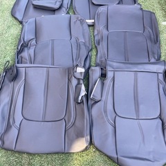 L375S タント　シートカバー　黒　取説有り　未使用品　ドレスアップの画像