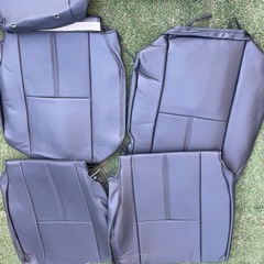 L375S タント　シートカバー　黒　取説有り　未使用品　ドレスアップの画像