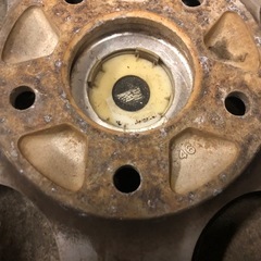 格安 社外アルミホイール16インチ キズ腐食あり 16×6.5J 5H114.3PCD+46 4本 エスティママークXノアヴォクシーなどにの画像