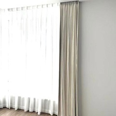 遮光カーテン　1枚　一級遮光　アイボリー 厚手 防寒 断熱の画像