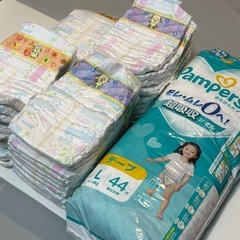 パンパース　テープおむつLの画像