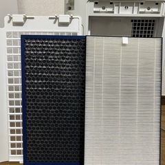 加湿空気清浄機 SHARP KC-J50-W プラズマクラスターの画像