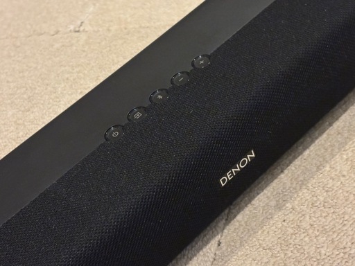 DENON DHT-S216 リモコン、光ケーブル、電源ケーブル付属