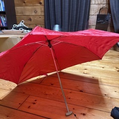 折りたたみ傘　　赤の画像