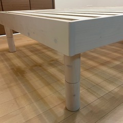 シングルベッド　ベッドフレームの画像